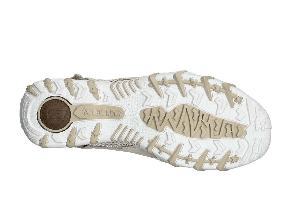 Allrounder by Mephisto Womens Breathable Niro Papyrus Sandals ShoeMed