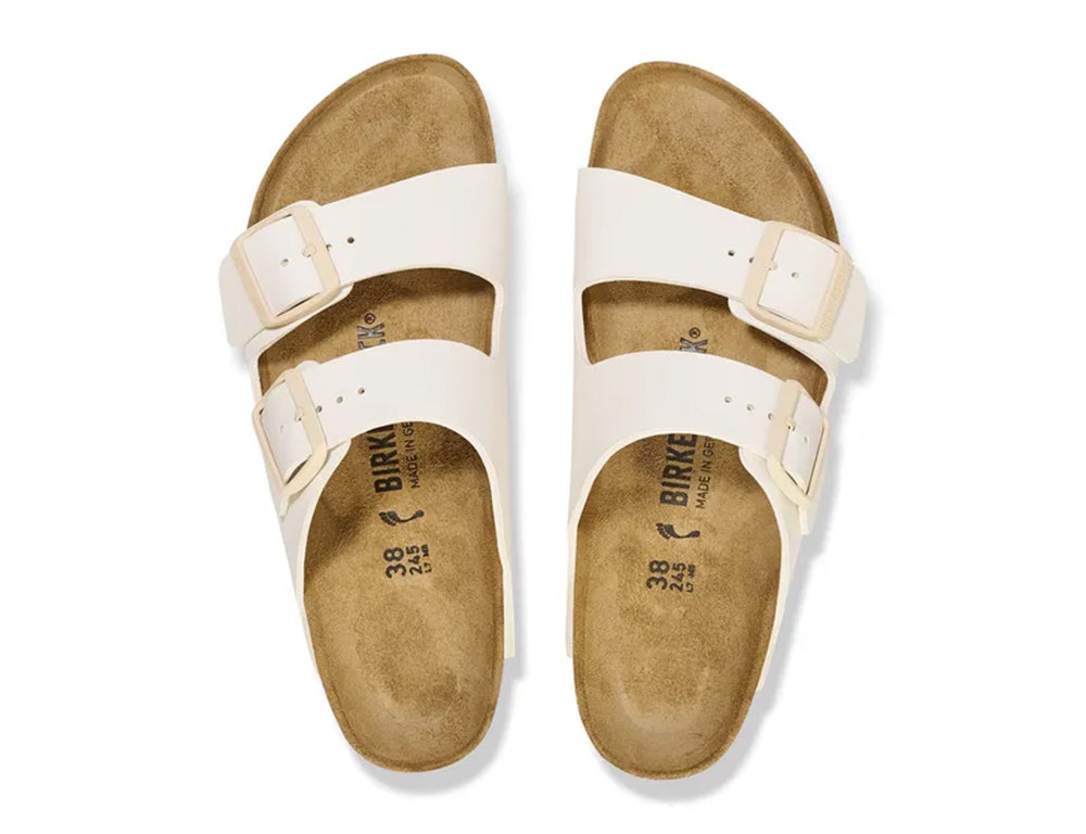 Arizona Birko-Flor Eggshell Sandals