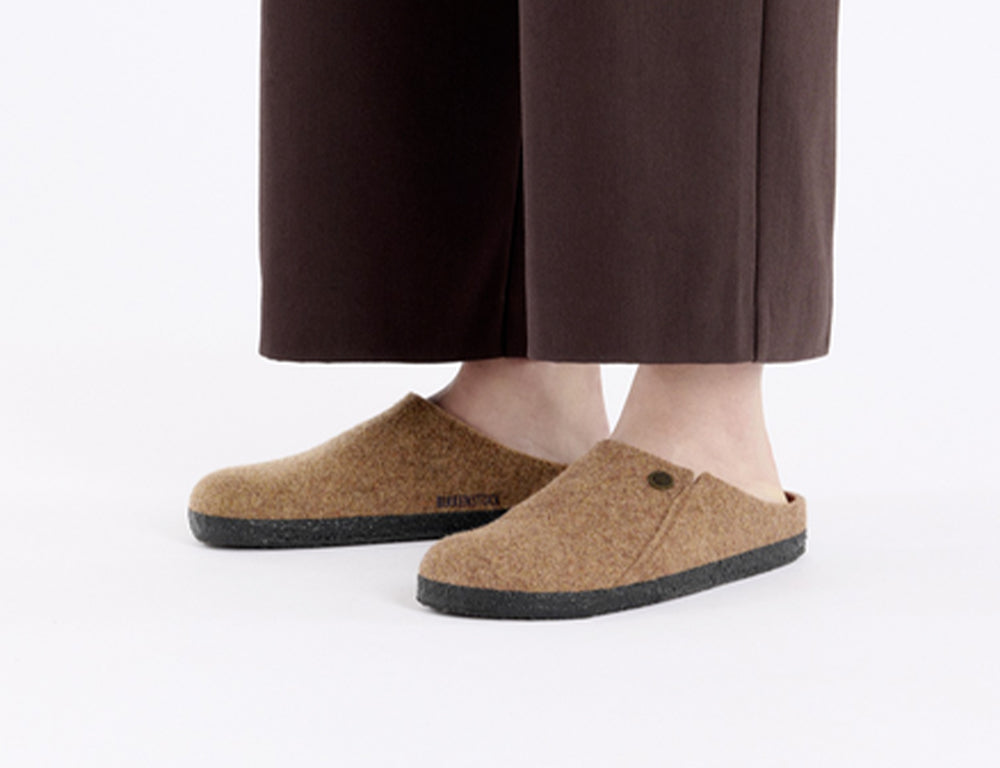 Zermatt Toffee Melange Slippers