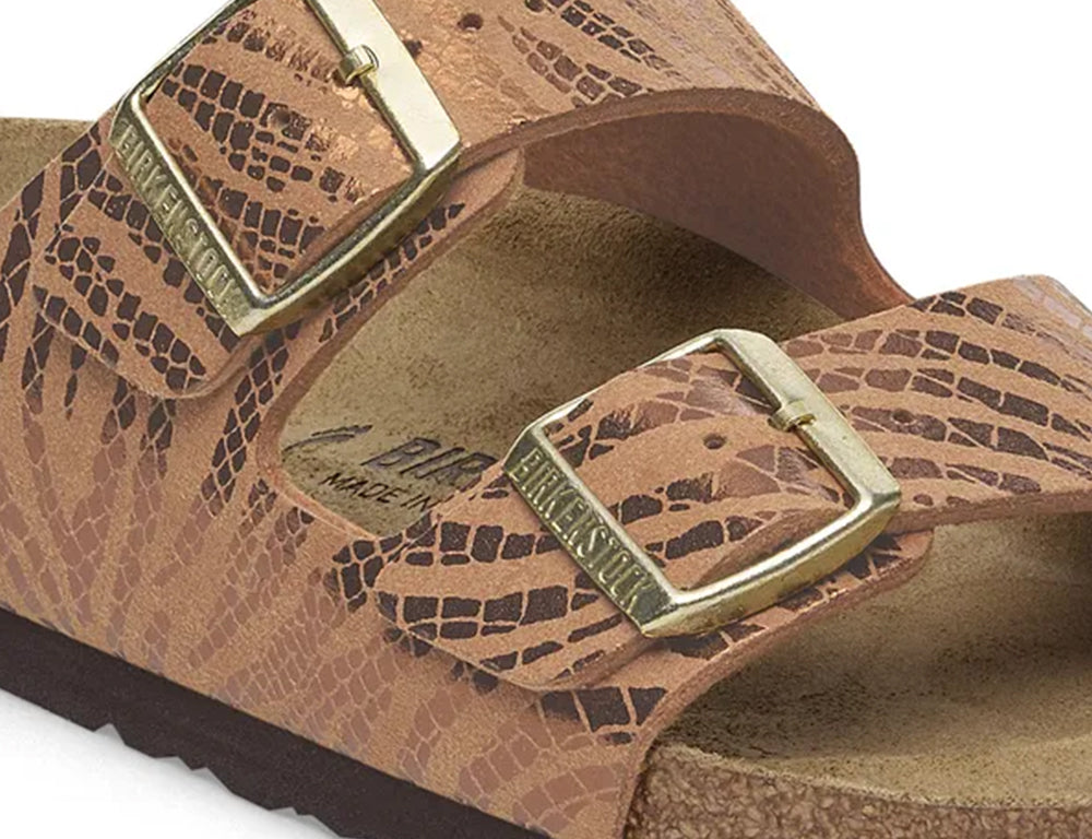 Arizona BS SYN Zebra Pecan Sandals