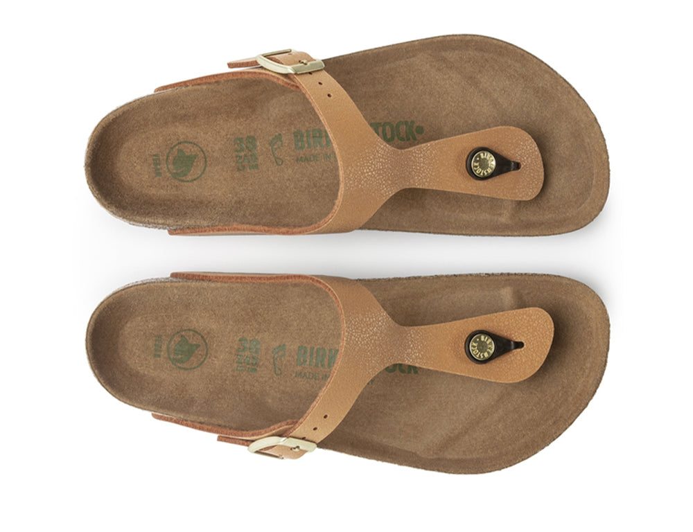 Gizeh Birko-Flor Vegan Pecan Sandals