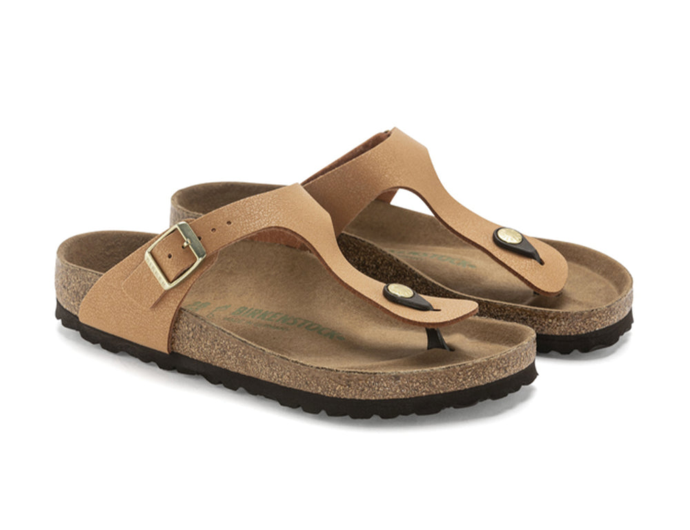 Gizeh Birko-Flor Vegan Pecan Sandals