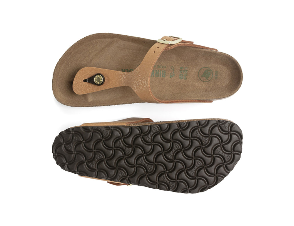 Gizeh Birko-Flor Vegan Pecan Sandals