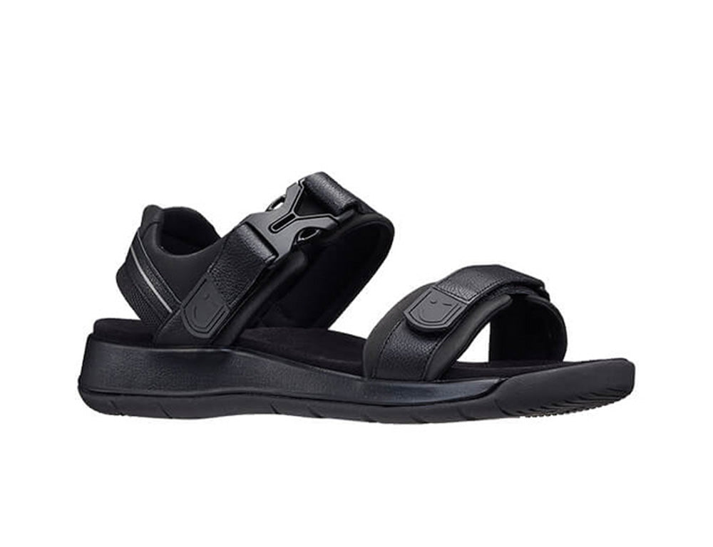 Mens Active Adjustable Capri III Black Sandals