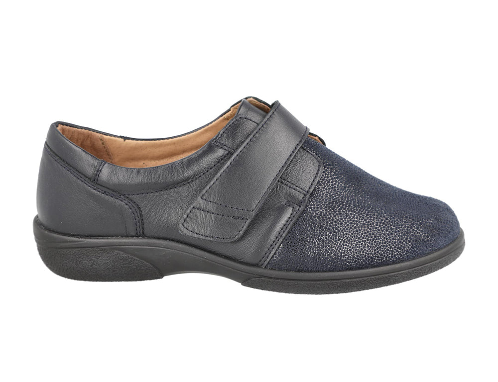 Womens Stretch Petula Navy Shoes