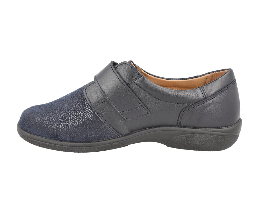Womens Stretch Petula Navy Shoes