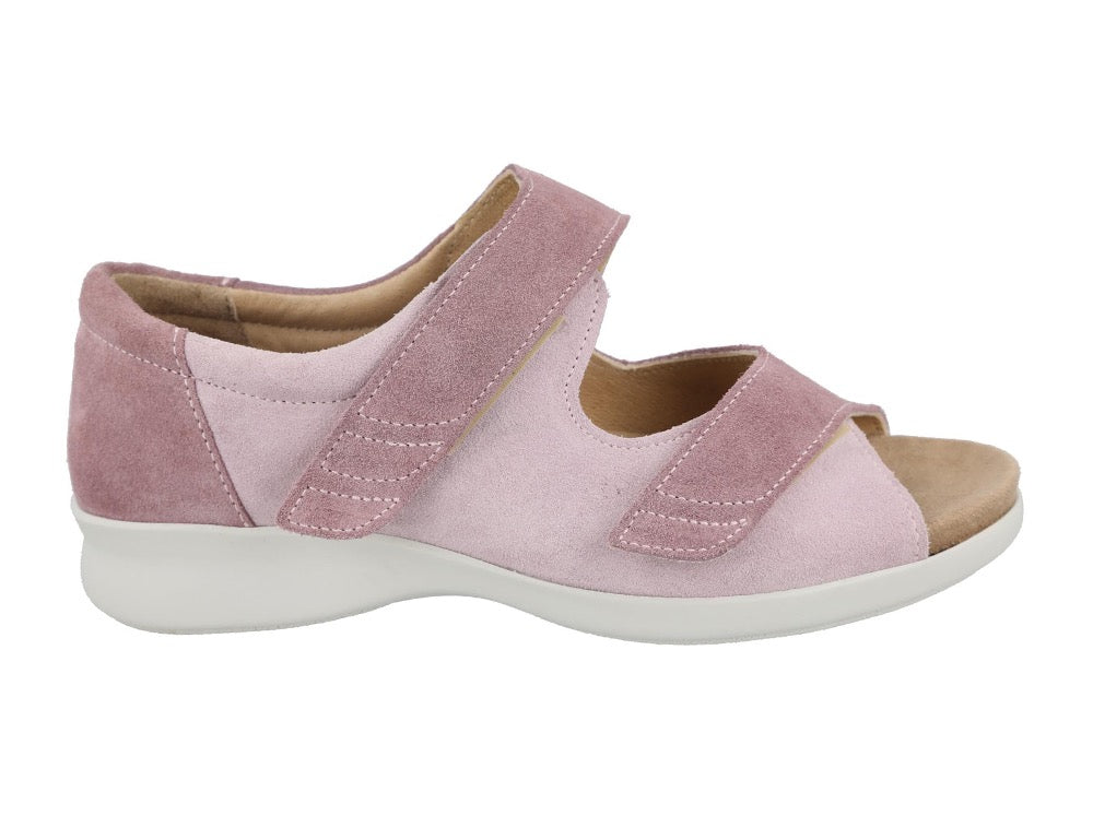 Womens Adjustable Bliss 2 Lilac Suede Sandals