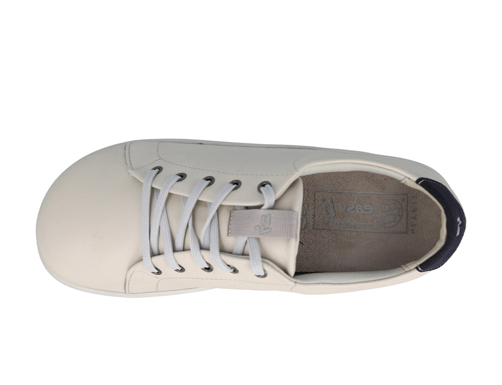 Womens Sqaure Toe Wide Fit Taylor White Trainers