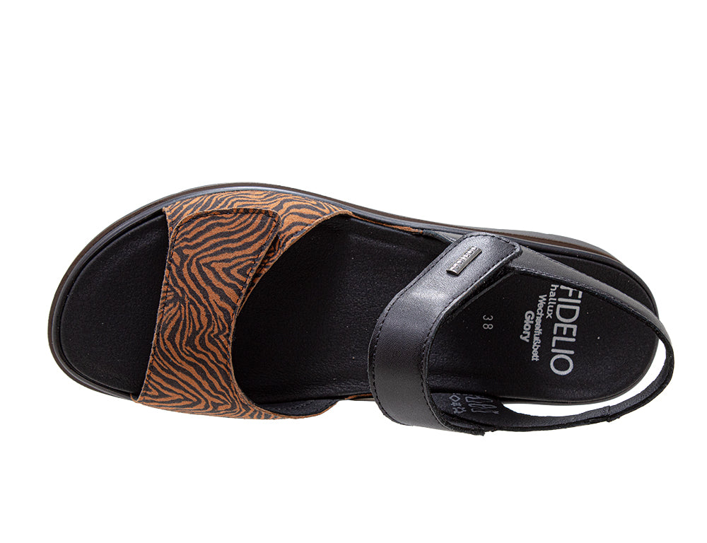 Fidelio Womens Adjustable Glory Bayron Sandals ShoeMed