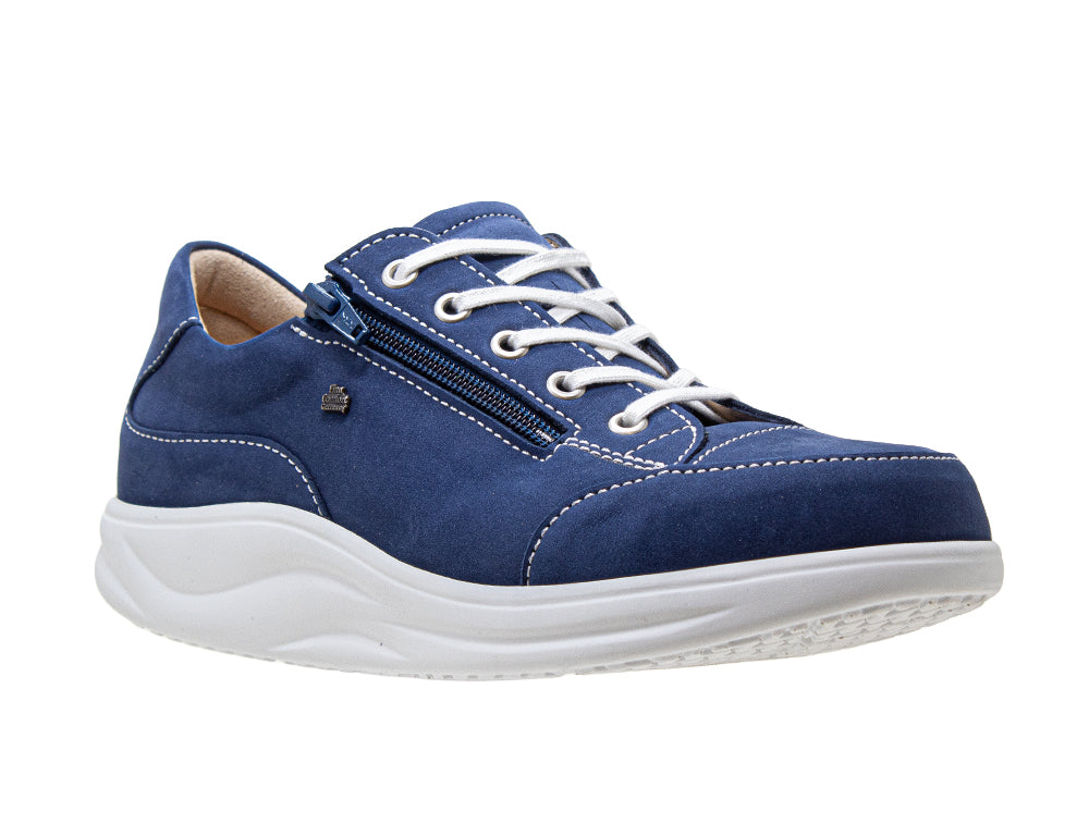 Finn Comfort Womens Finnamic Hachiouji Blue ShoeMed