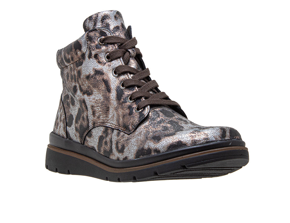 Womens Zip Gallery Silver Fester Boots