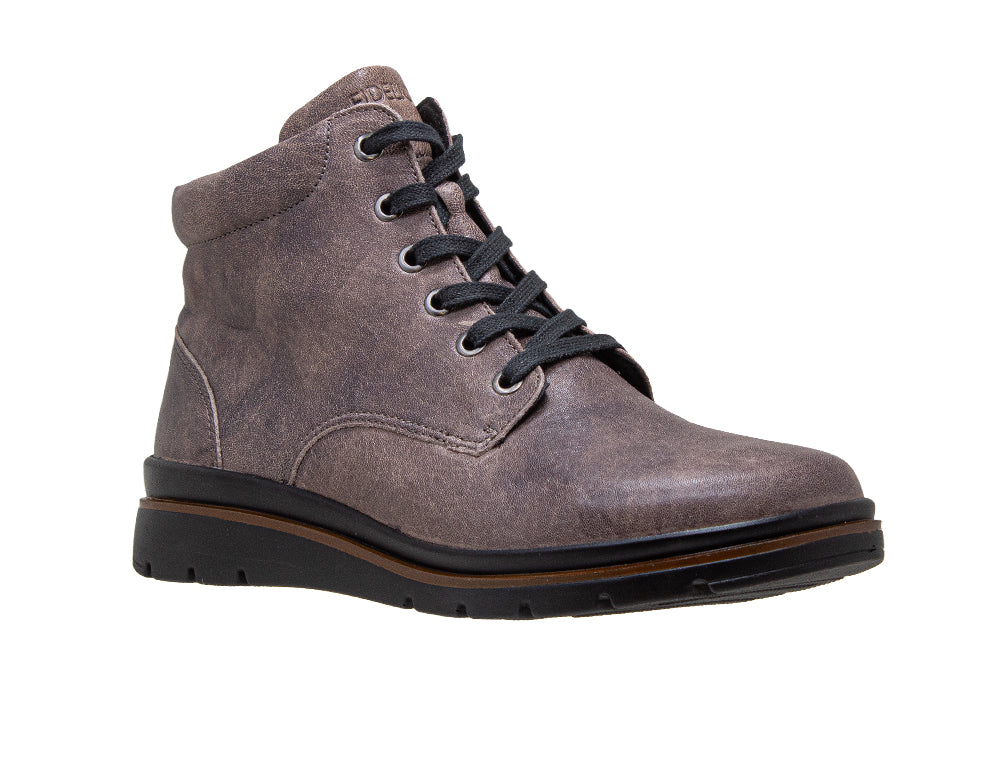 Womens Zip Gallery Taupe Boots