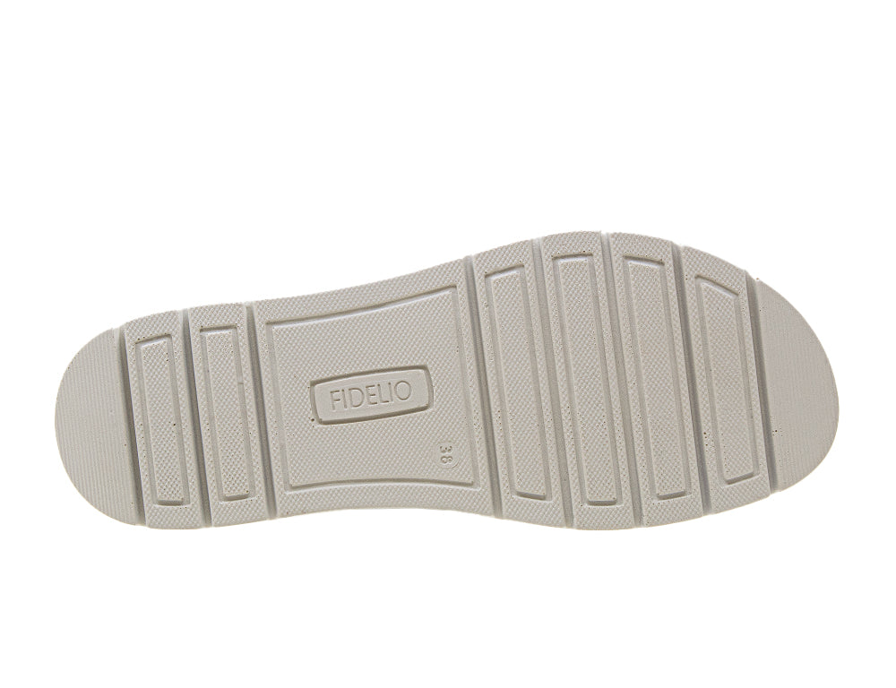 Fidelio Womens Adjustable Glory Bianco Combi Sandals ShoeMed
