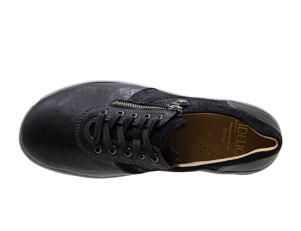 Womens Zip Haley Black Rocky Shoes