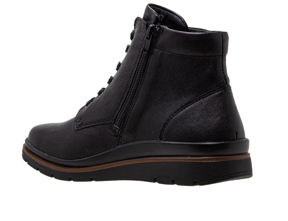 Womens Zip Gallery Black Rocky Boots