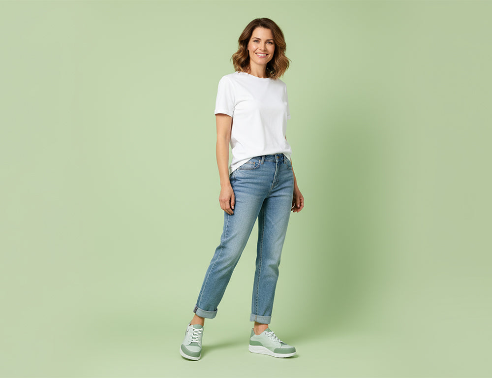 Finn Comfort Womens Finnamic Hachiouji ShoeMed Exclusive Wood Green Shoes ShoeMed