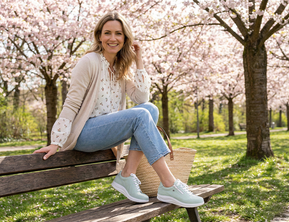 Womens Finnamic Otaru Mint Shoes