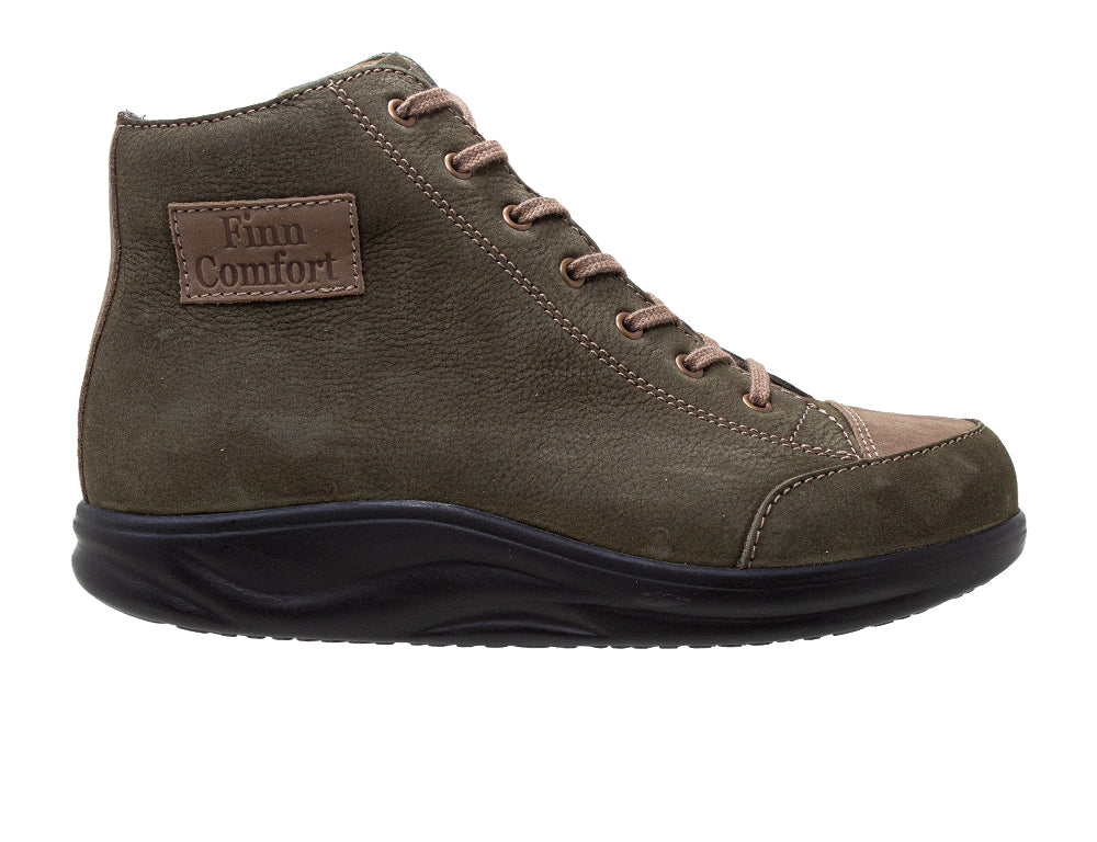 Womens Finnamic Holten Olive Boots