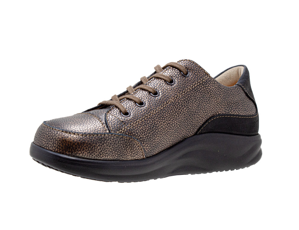 Womens Finnamic Hachioji Copper Schwarz Shoes