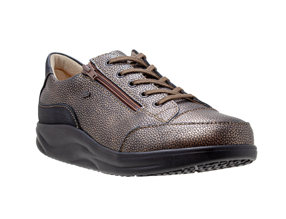 Womens Finnamic Hachioji Copper Schwarz Shoes
