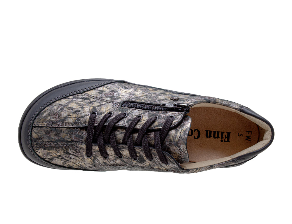 Womens Finnamic Otaru Schwarz Bronze Shoes