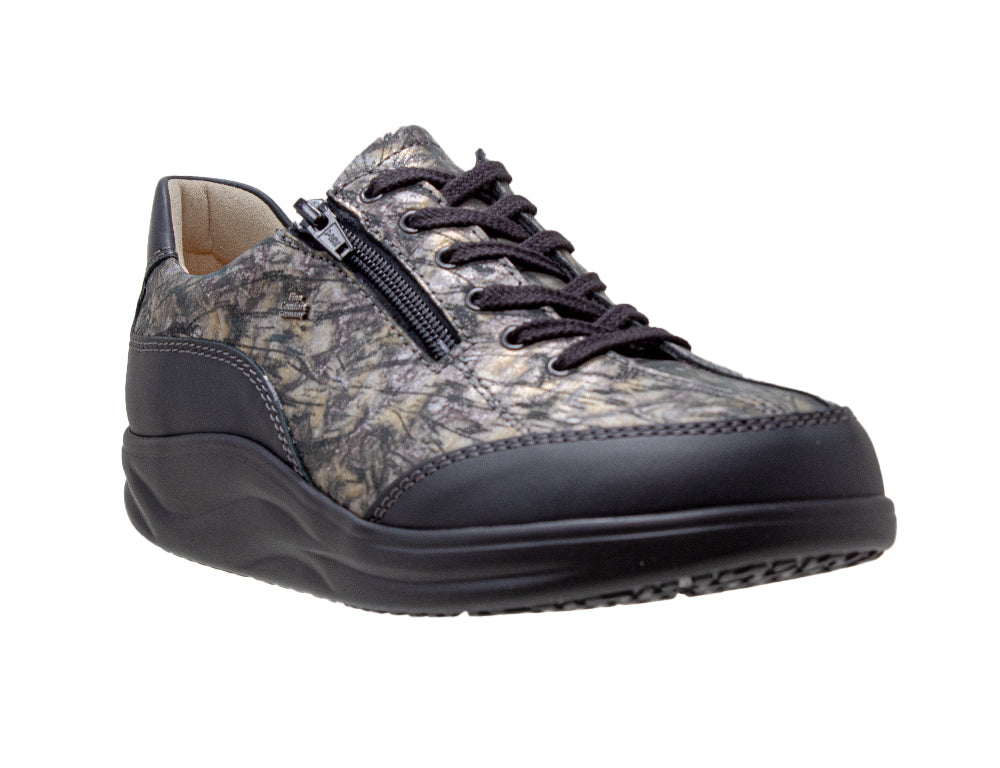Womens Finnamic Otaru Schwarz Bronze Shoes
