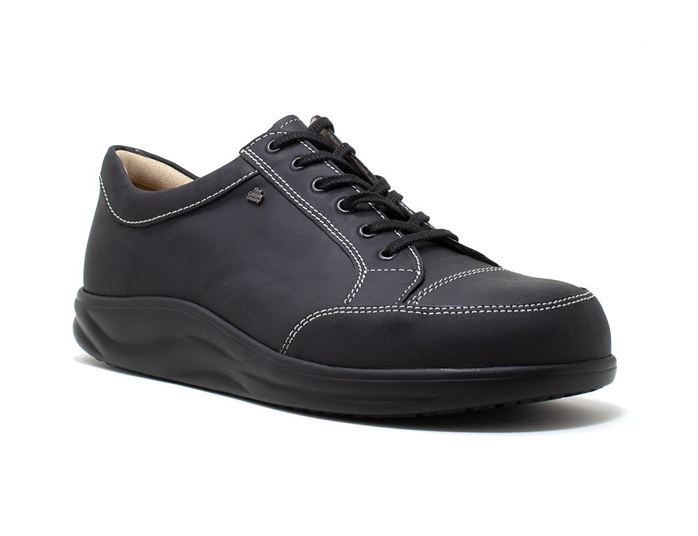 Mens Finnamic Huelva Black Shoes