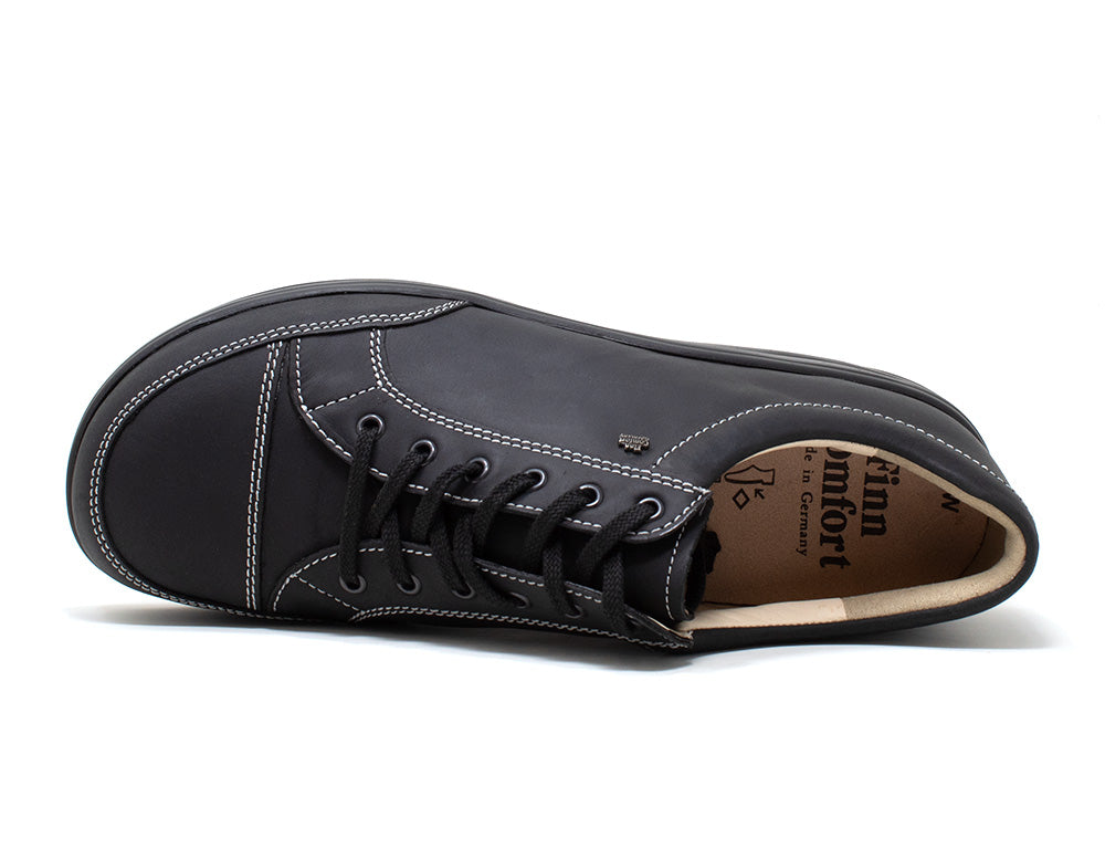 Mens Finnamic Huelva Black Shoes