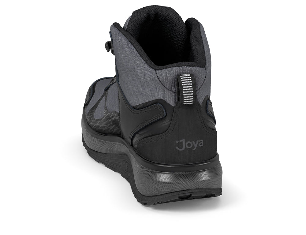 Mens Wave Waterproof Wide-Fit Andes Black Grey Boots