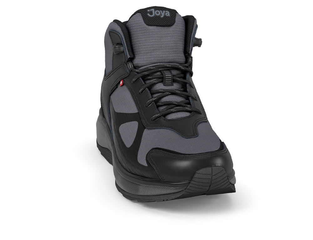 Mens Wave Waterproof Wide-Fit Andes Black Grey Boots