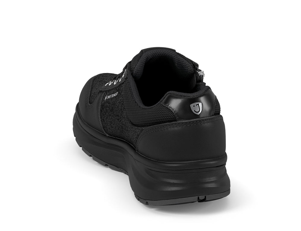 Womens Active Zip Dynamo Black II Trainers