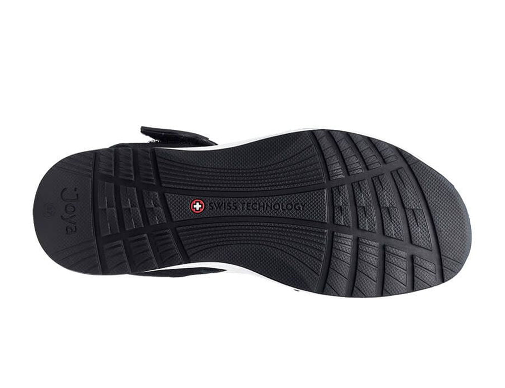 Womens Active Adjustable Flores Black Sandals