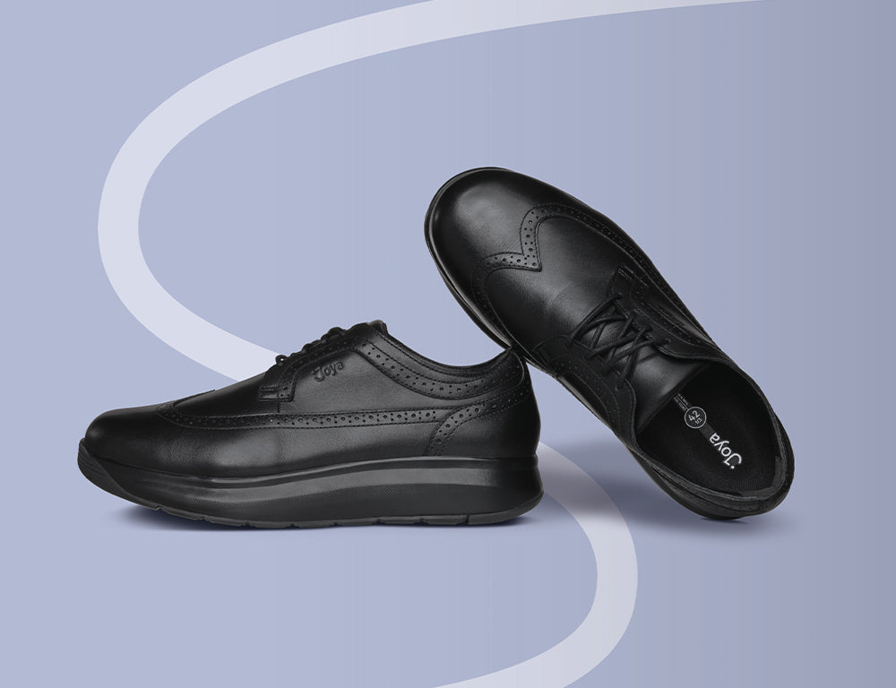 Mens Senso Brogue Paso Fino III Black Shoes