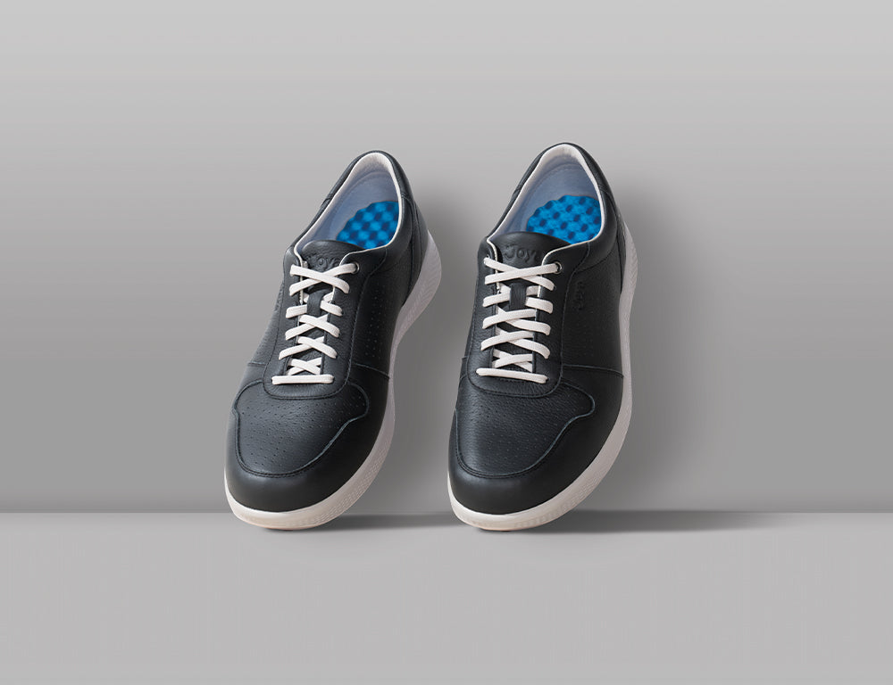 Mens Nuvola Sven Black Trainers