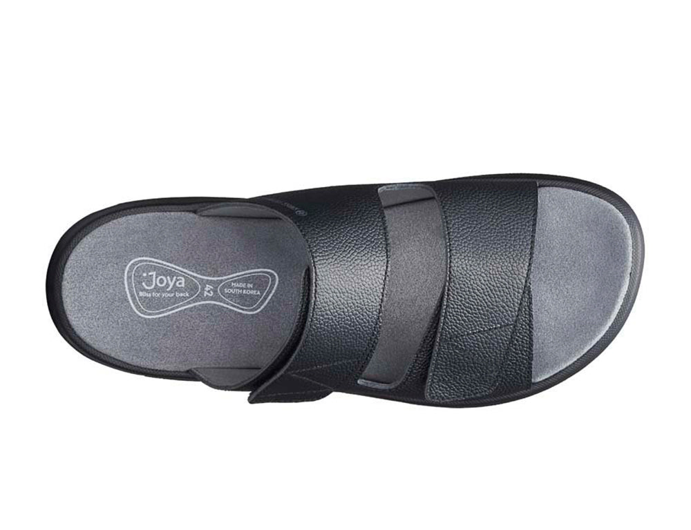 Mens Senso Adjustable Max III Black Sandals