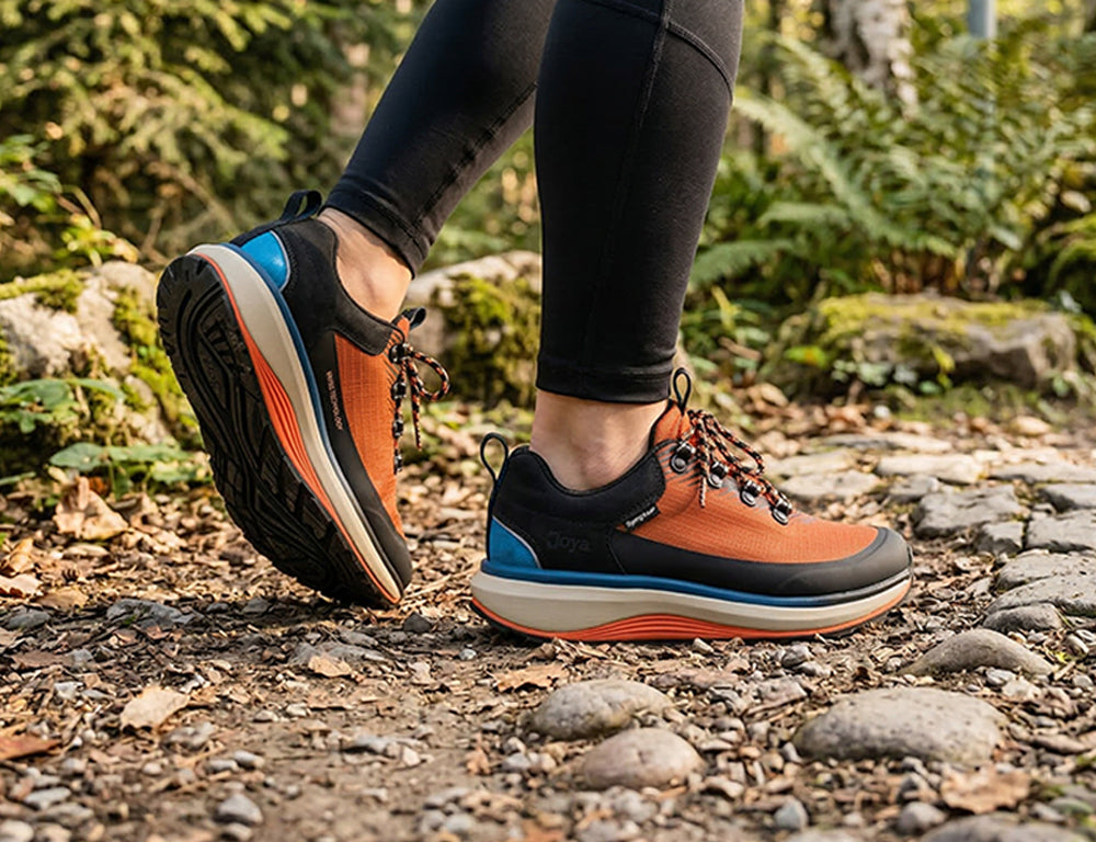 Womens Wave Wide-Fit Waterproof Maui Orange Trainers