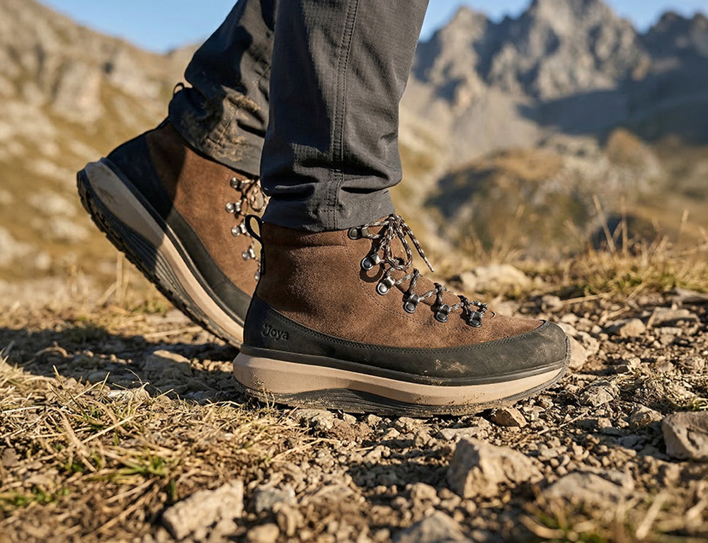 Mens Wave Waterproof Wide-Fit Maui Dark Brown Boots