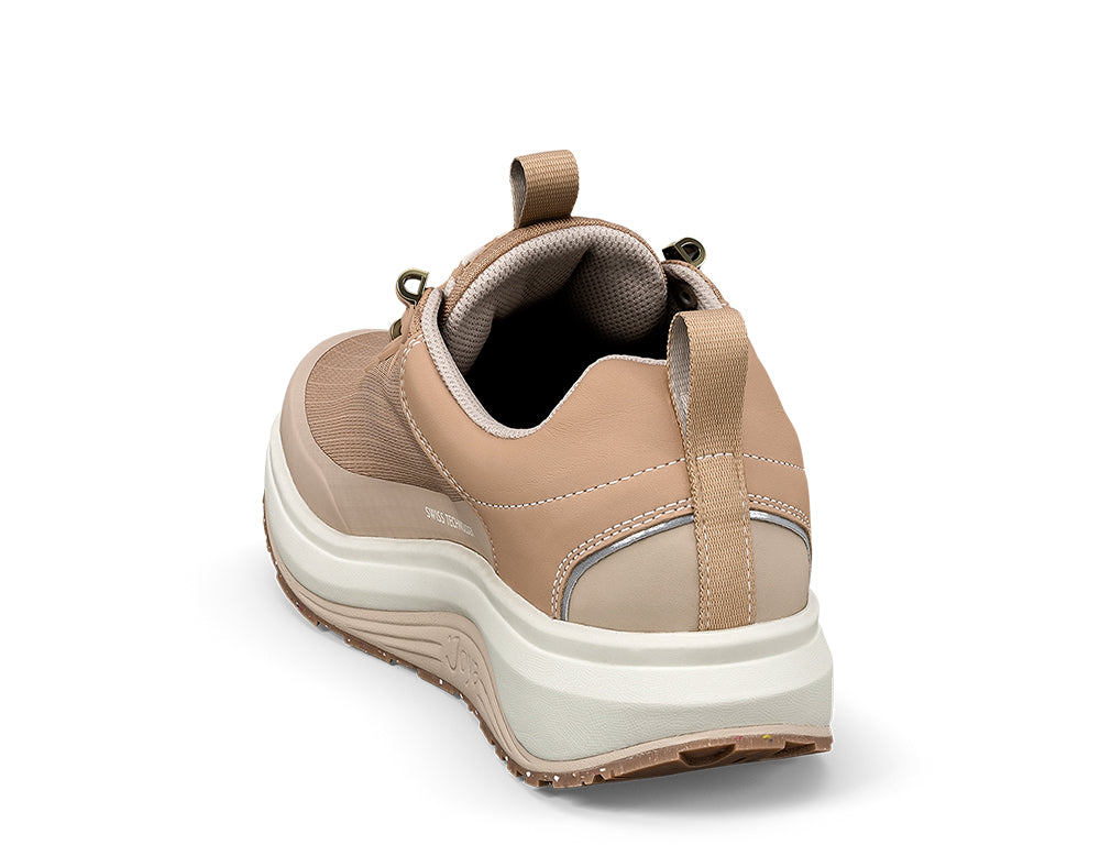 Womens Wave Wide-Fit Waterproof Maui Beige Trainers