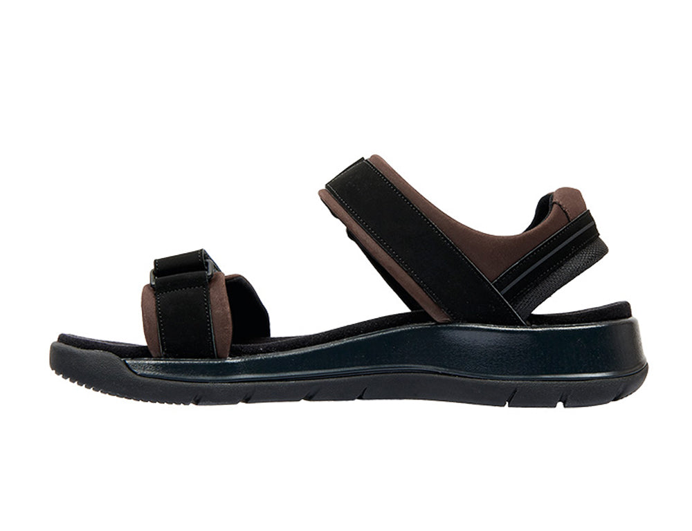 Mens Active Adjustable Capri III Brown Sandals