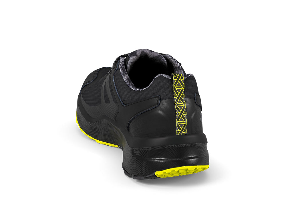 Mens Active Waterproof Veloce Black Trainers