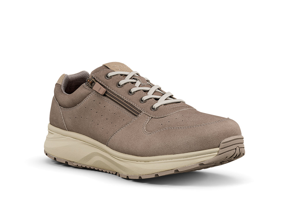 Mens Active Zip Dynamo Grey II Trainers