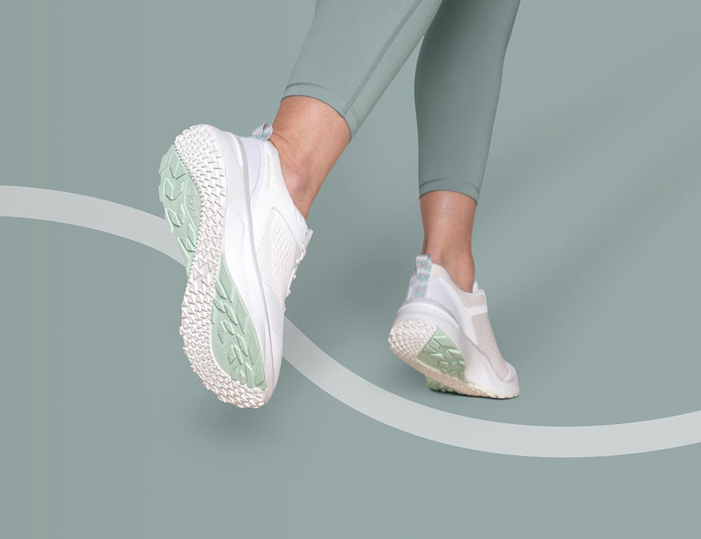 Womens Active Veloce White Trainers