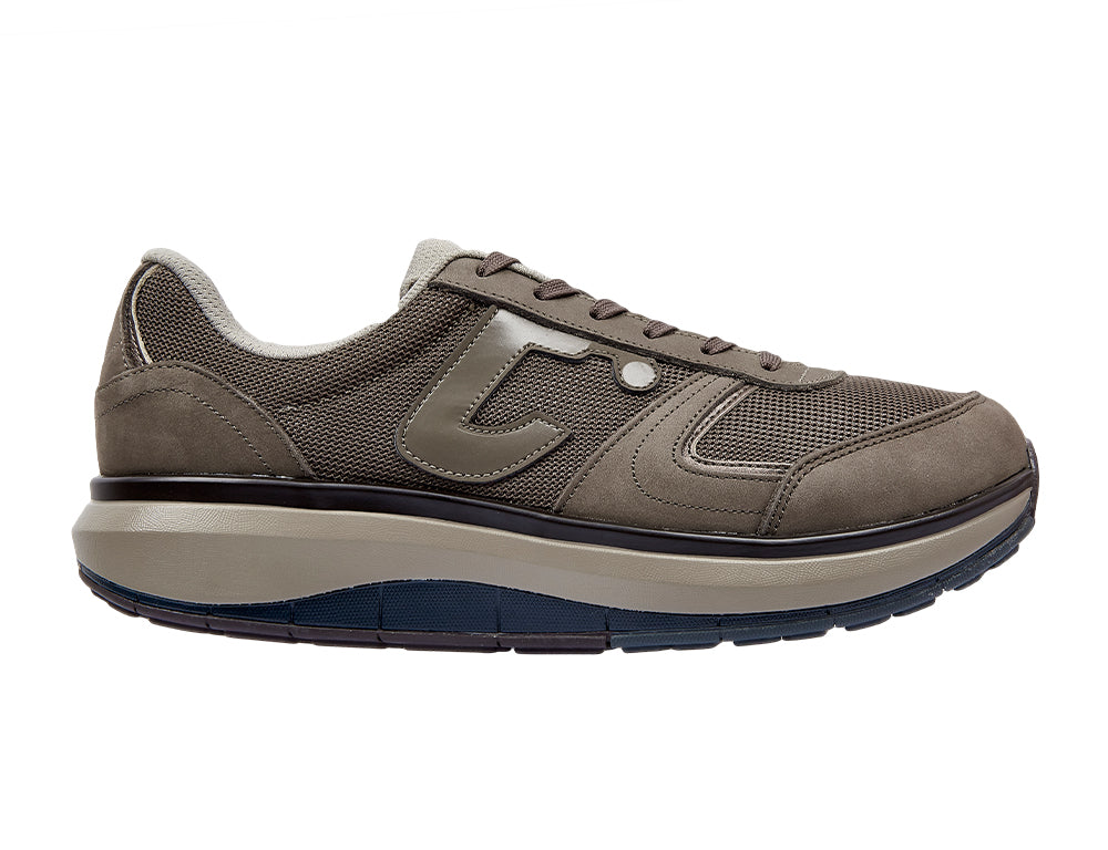 Mens Wave Wide-Fit Cancun Brown Trainers