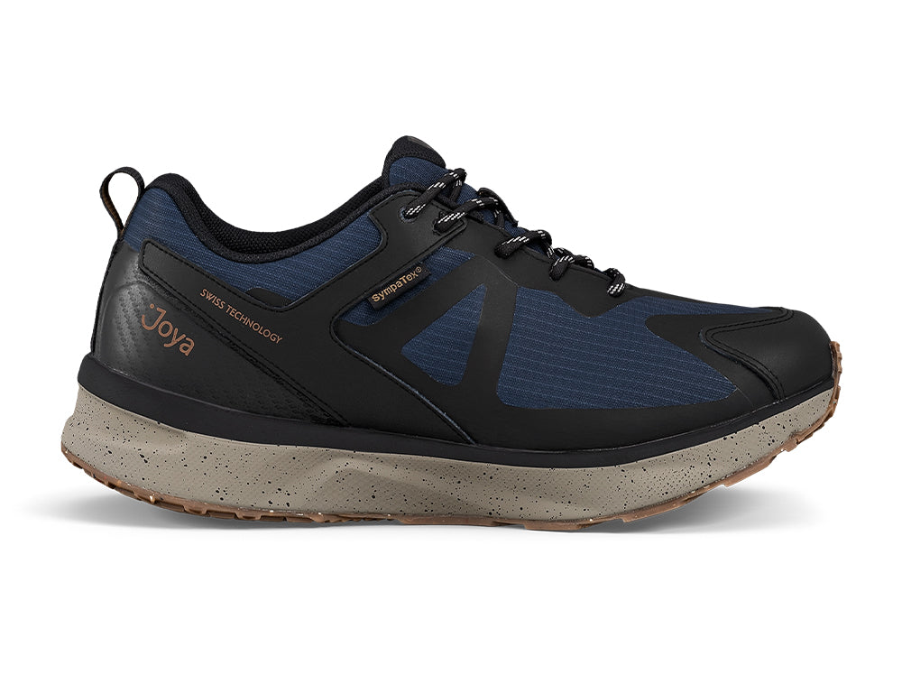 Mens Active Waterproof Veloce Blue Black Trainers
