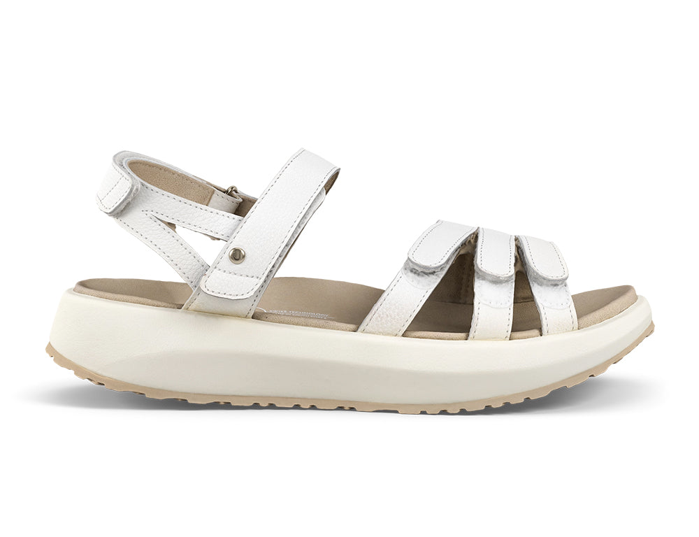 Joya Womens Senso Merida White Sandals ShoeMed