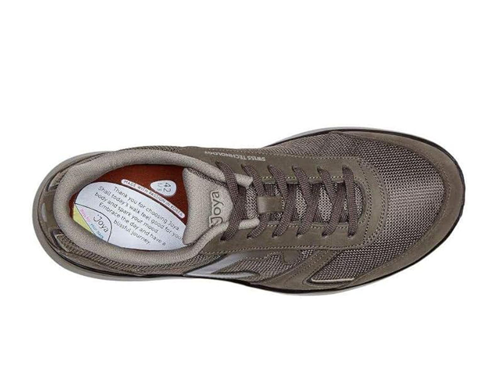 Mens Wave Wide-Fit Cancun Brown Trainers