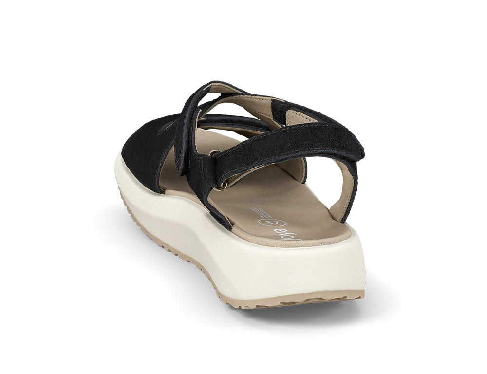 Womens Senso Jenny Black Sandals