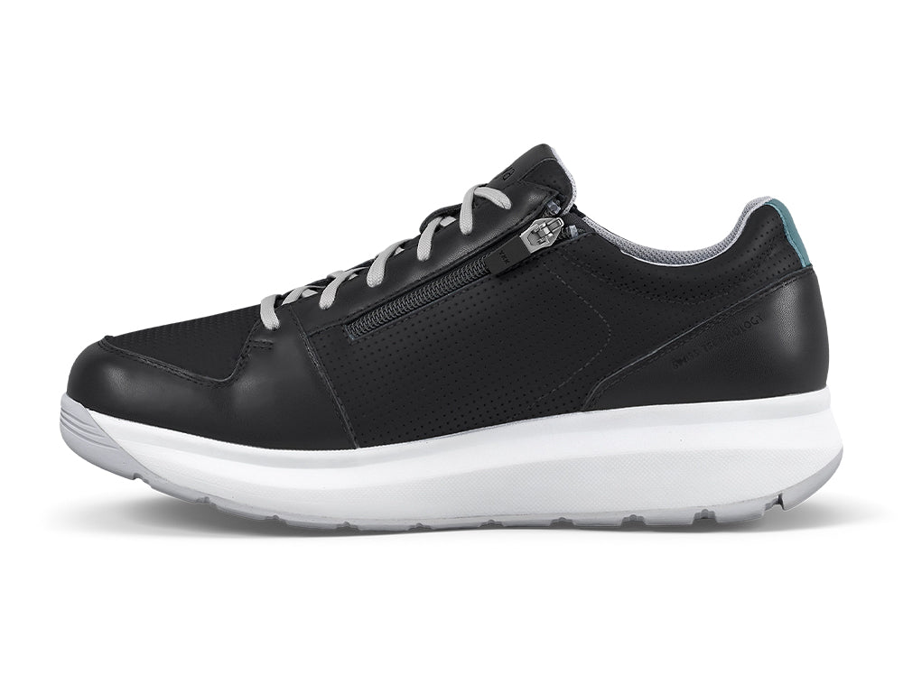 Mens Senso Zip Oliver Black Trainers