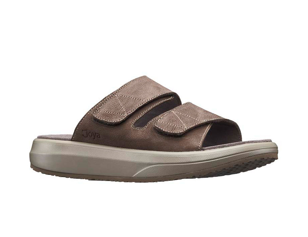 Mens Senso Adjustable Max III Brown Sandals