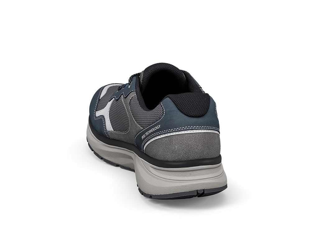 Mens Active Tony III Blue Grey Trainers